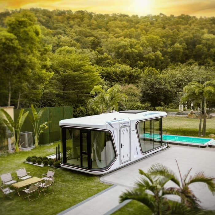 Prefab Capsule House: A Smart Living Solution