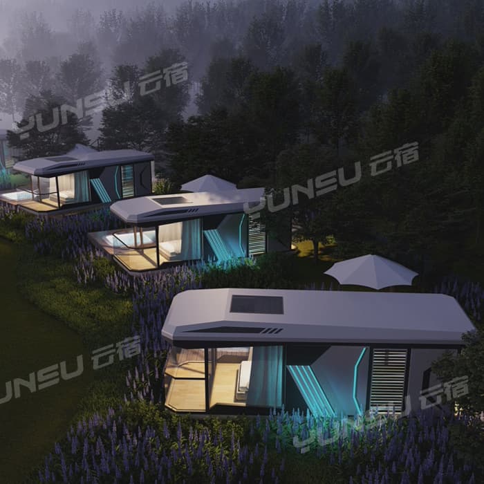 good quality Cliffside Haven Project By YunSu Capsule House wholesale