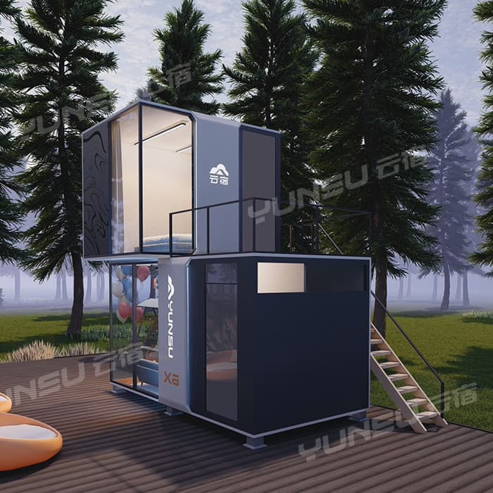 Outdoor Beautiful Capsule House For Sale With Good Design And Price