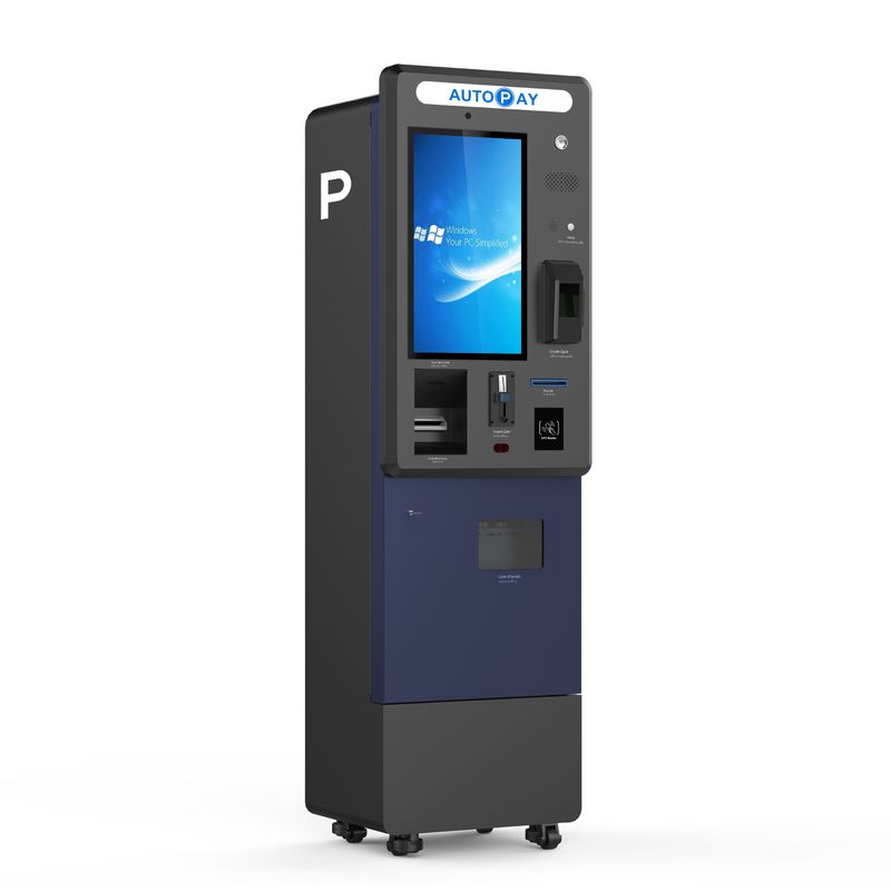 Self Services Bill Payment Kiosk Capacitive Touch Screen Vending Bill Payment Kiosk With Magnetic Card Reader