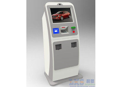 Self Services Bill Payment Kiosk Capacitive Touch Screen Vending Bill Payment Kiosk With Magnetic Card Reader